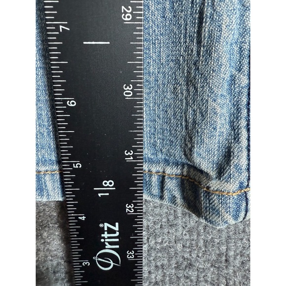 Levi's Signature Bootcut Womens 12 Blue Denim Cotton Stretch Low Rise Streetwear - Picture 6 of 7